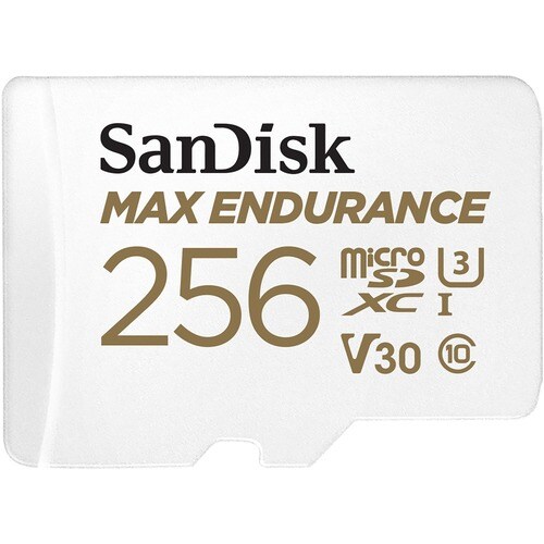 Sandisk MAX ENDURANCE 256GB microSDXC Card - 256 GB