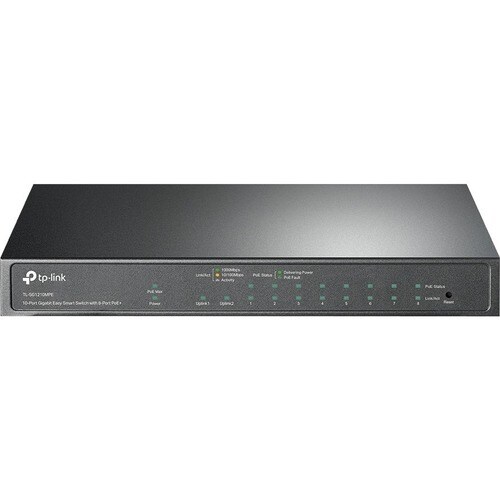 Tp-Link 10-Port Gigabit Easy Smart Switch with 8-Port PoE+