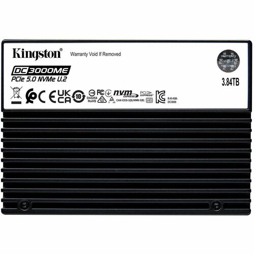 Kingston DC3000ME PCIe 5.0 NVMe U.2 SSD - 3.84 TB
