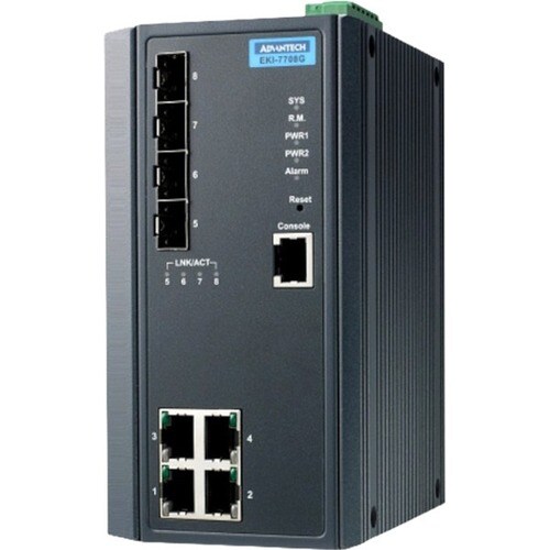 Advantech EKI-7708G-2FVI Ethernet Switch