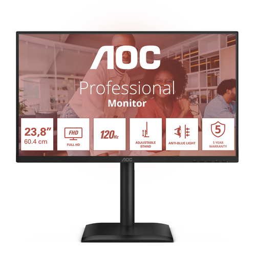 Aoc 24E4CV 24IN DOCK IPS FHD 4 ms 1920x1080