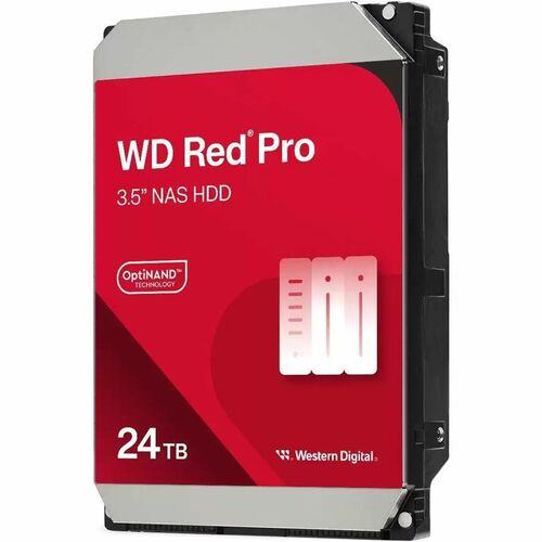 Western Digital Red Pro NAS Hard Drive - 24TB - 24 TB