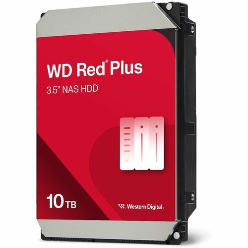 Western Digital Red Plus Internal NAS HDD 3.5" - 10TB - 10 TB