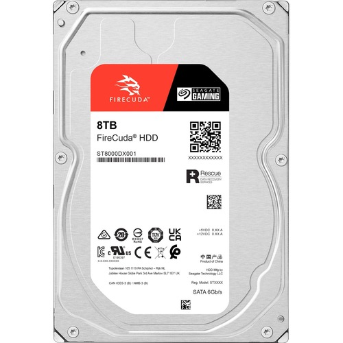 Seagate FireCuda ST8000DX001 Hard Drive - 8 TB