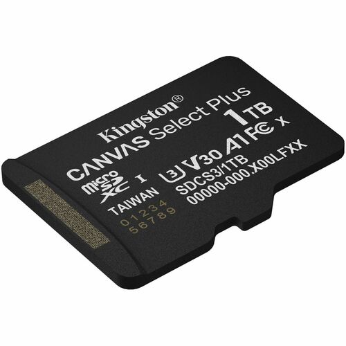 Kingston Canvas Select Plus 1TB microSDXC Card - 1 TB