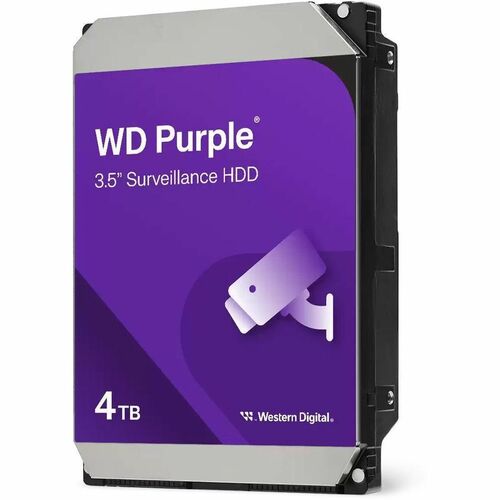 Western Digital Purple Surveillance Hard Drive - 4TB - 4 TB