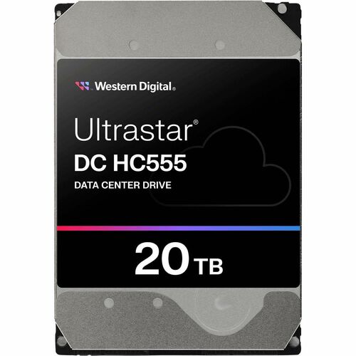 Western Digital Ultrastar HC555 Data Center HDD Storage - 20 TB - 20 TB