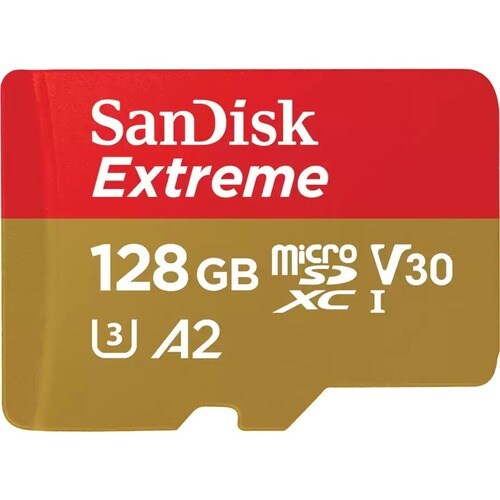 Sandisk Extreme microSDXC UHS-I Card - 128 GB
