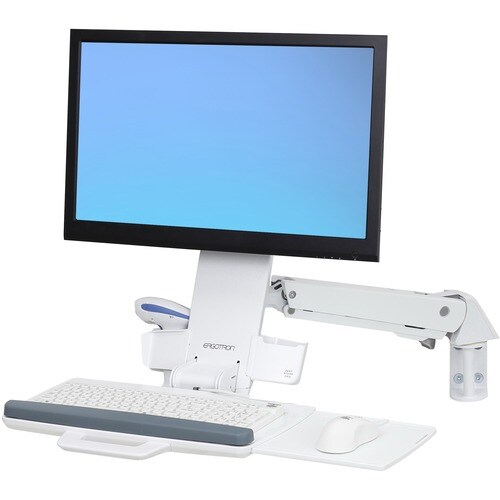 Ergotron StyleView Sit-Stand Combo Arm (White)