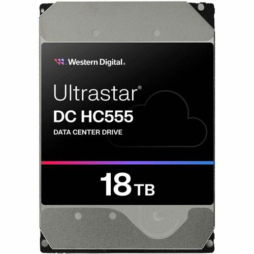 Western Digital Ultrastar HC555 Data Center HDD Storage - 18 TB - 18 TB