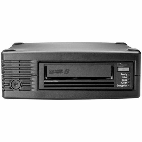 Hewlett Packard Enterprise Storage LTO-9 Ultrium External Tape Drive 5x LTO-9 45TB Data Cartridges