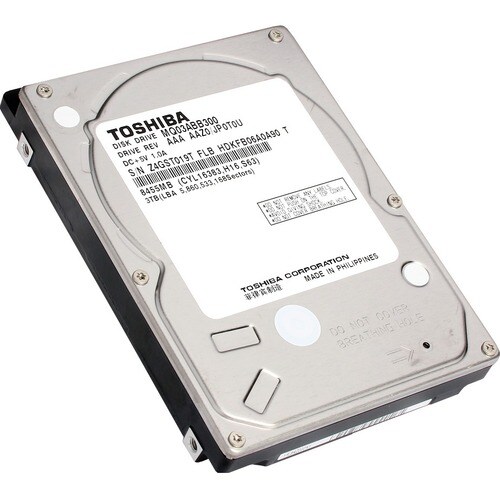 Toshiba Large Capacity HDD for External Storage - 3 TB