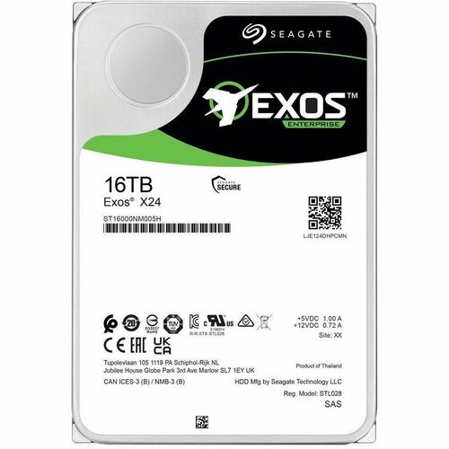 Seagate Exos X24 ST16000NM005H Hard Drive - 16 TB