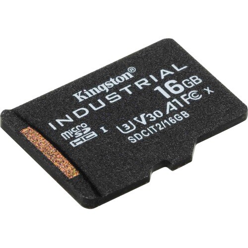 Kingston Industrial 16GB microSDHC Card - 16 GB