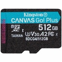 Kingston Canvas Go! Plus 512GB microSDXC Card - 512 GB