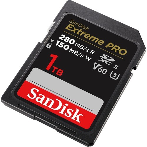 Sandisk Extreme PRO SDXC UHS-II Card - 1 TB