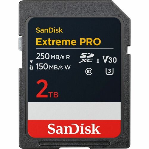 Sandisk Extreme PRO 2TB SDXC Card - 2 TB