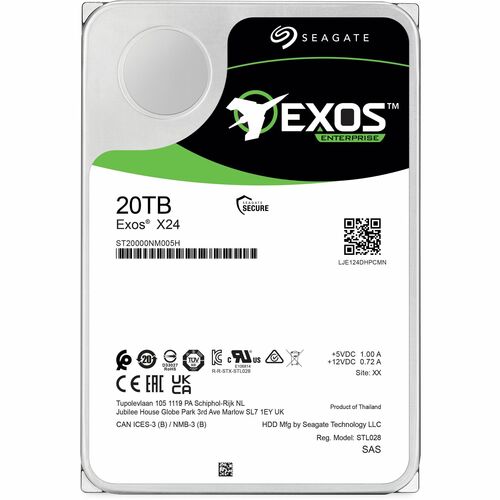 Seagate Exos X24 ST20000NM005H Hard Drive - 20 TB