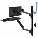 Ergotron LX Pro Wall Mount System (black)