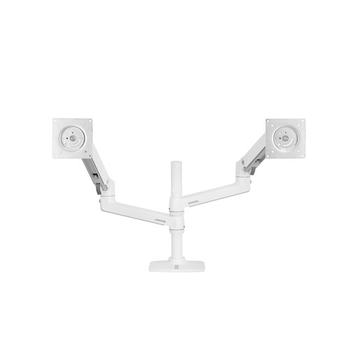 Ergotron LX Dual Stacking Arm (White)