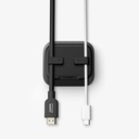 Spigen Magnetic Cable Holder Black LD103