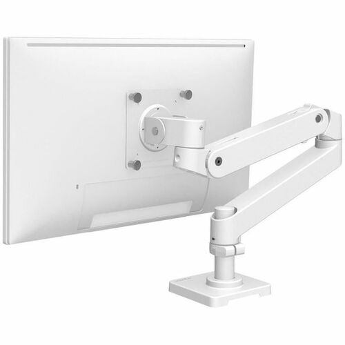 Ergotron LX Pro Desk Monitor Arm (White) Single Monitor Mount