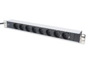 DIGITUS 1U ALUMINIUM PDU        RACKMOUN