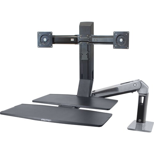 Ergotron WorkFit-A, Dual with Worksurface+