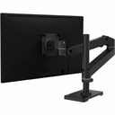 Ergotron LX Pro Desk Monitor Arm, Tall Pole (Black) Single Monitor Mount