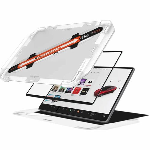 Spigen Tesla Model 3 (2024) Screen Protector GLAS.tR EZ Fit | Anti-Glare
