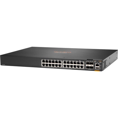 Hewlett Packard Enterprise 6300F 24-port 1GbE and 4-port SFP56 Switch