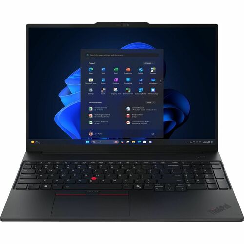 Lenovo TP E16 G3 R5-230 16/512 16 W11P Black-Be - 16 GB - 512 GB
