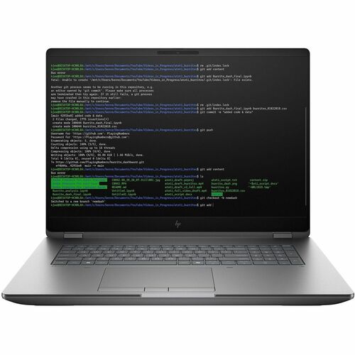 Hp ZBook Fury G1i 18 inch Mobile Workstation PC Wolf Pro Security Edition - Data Science - 64 GB - 2 TB