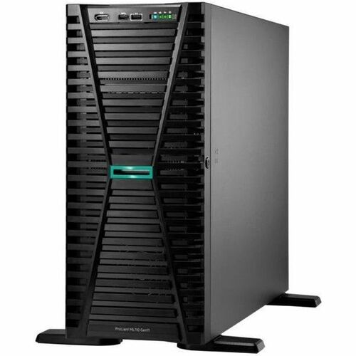 Hewlett Packard Enterprise ProLiant ML110 Gen11 3408U 1.8GHz 8-core 1P 16GB-R VROC 4LFF 4TB 1000W RPS Server - 16 GB