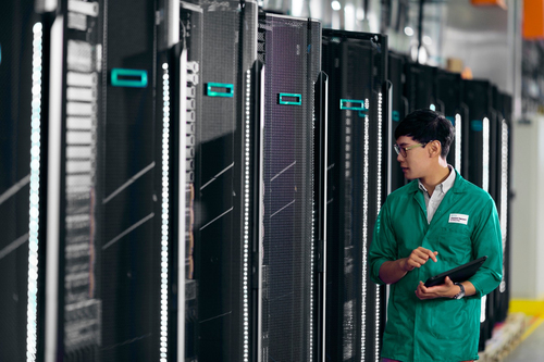 Hewlett Packard Enterprise ProLiant DL38x Gen10 Plus 8SFF SAS/SATA to Tri-Mode Controller Backplane Kit