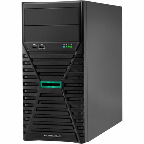 Hewlett Packard Enterprise ProLiant ML30 Gen11 E-2434 3.4GHz 4-core 1P 16GB-U 4LFF-HP 500W PS Server - 16 GB