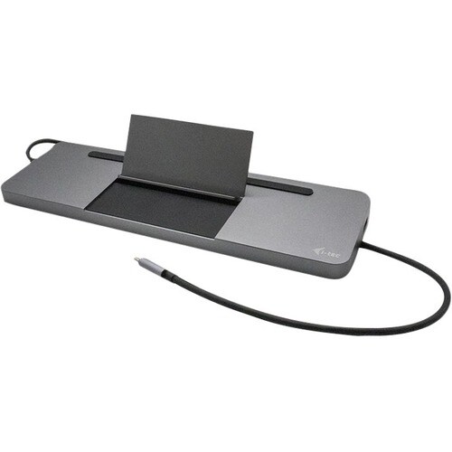I - Tec USB-C Metal Ergonomic 4K 3x Display Docking Station + Power Delivery 85W