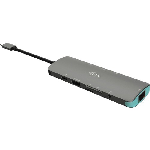 I - Tec USB-C Metal Nano Docking Station 4K HDMI LAN + Power Delivery 100 W