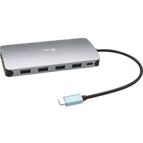 I - Tec USB-C Metal Nano 3x Display Docking Station + Power Delivery 100W