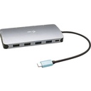 I - Tec USB-C Metal Nano 3x Display Docking Station + Power Delivery 100W