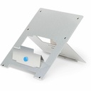 R-Go Riser Flexible laptop stand, silver