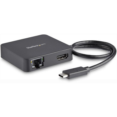 Startech.Com USB-C Multiport Adapter for Laptops - 4K HDMI - GbE - USB-C - USB-A