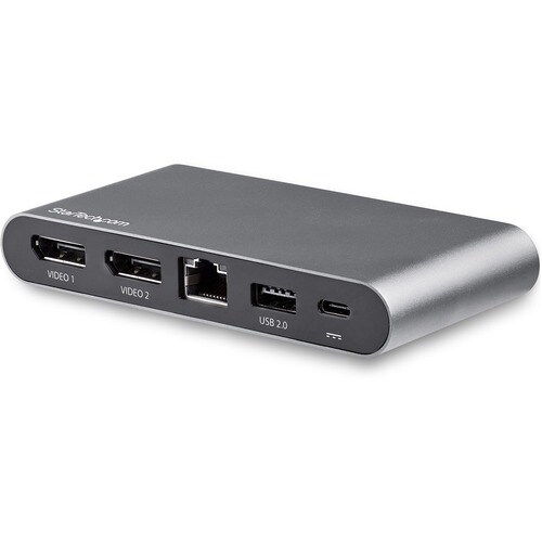 Startech.Com Dual-Monitor USB-C Multiport Adapter - 2 x 4K DP - 100W PD 3.0