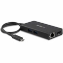 Startech.Com USB C Multiport Adapter for Laptops - Power Delivery - 4K HDMI - GbE - USB 3.0
