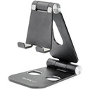 Startech.Com Phone and Tablet Stand - Universal - Multi Angle -Foldable - Black