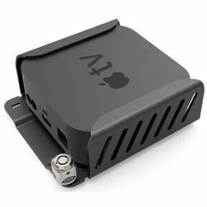 Compulocks Apple TV Security Mount Bracket For 6th / 5th / 4th Gen With Cable Lock
