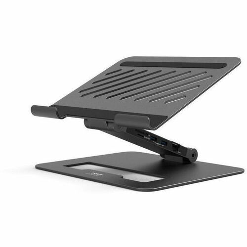 Port Designs 2 In 1 USB-C Docking Station With Notebook Stand