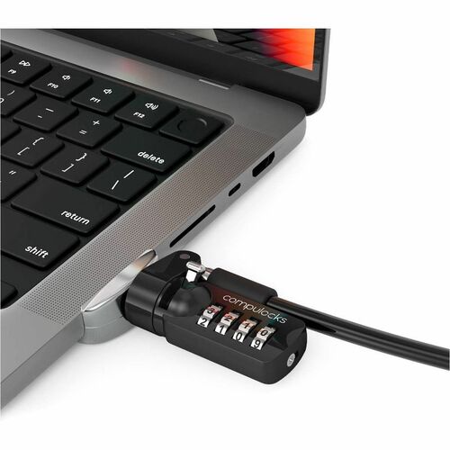 Compulocks MacBook Pro 14-inch M1-2 Ledge Lock Adapter With Combination Lock