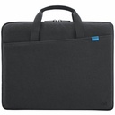 Mobilis Compact Briefcase 10-12.5'' - 35% Recycled - Trendy Black