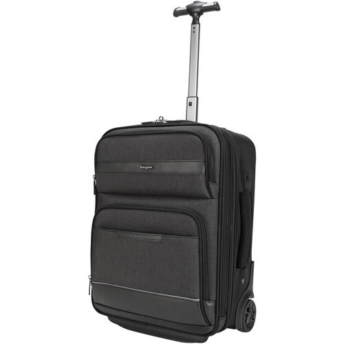 Targus CitySmart 12-15.6" Compact Under-Seat Roller - Black/Grey